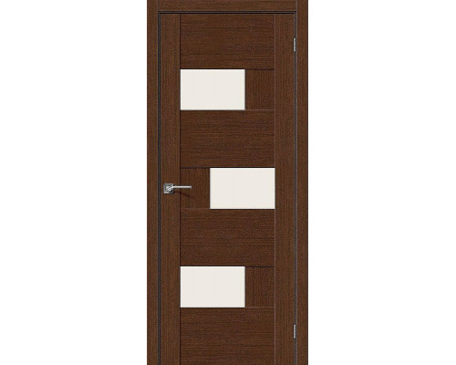 Межкомнатная дверь Легно-39, цвет: Brown Oak Размер полотна в мм: 200*70 Стекло: Magic Fog