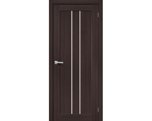 Межкомнатная дверь Порта-24, цвет: Wenge Veralinga Размер полотна в мм: 200*70 Стекло: Magic Fog