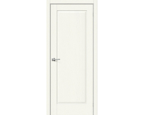 Межкомнатная дверь Прима-10, цвет: White Wood Размер полотна в мм: 200*70